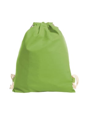 Halfar Aarde trekkoordtas (Appelgroen)
