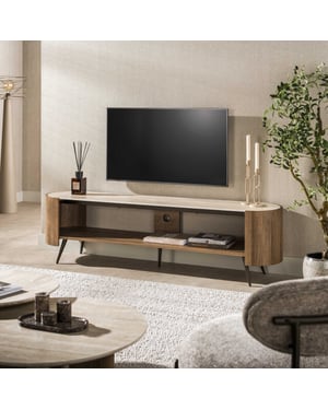 Hoyz open tv-meubelen arcus - 41x180x50 cm