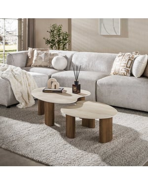 Hoyz salontafel ceramo aperto - 80x102x35 cm