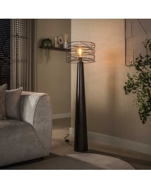 Hoyz vloerlamp curl - 40x40x145 cm