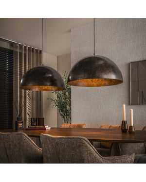 Hoyz hanglamp dome 2-lichts Ø60cm urban