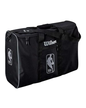 Wilson NBA Authentieke Voetbaltas (Zwart)
