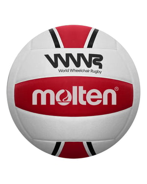Molten Wereld Rolstoel Rugby Handbal (Wit)