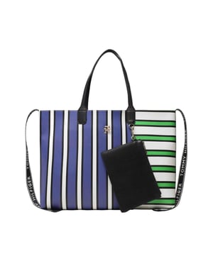 Tommy Hilfiger Kleurblok Handtas (Blauw/Groen)
