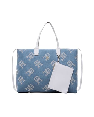 Tommy Hilfiger Herhaal logo handtas (Blauw)