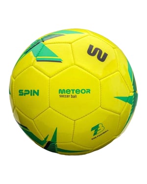 Meteor Spin 5 Voetbal (Geel)