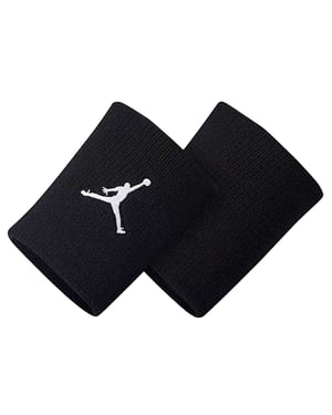 Nike Jordan Jumpman Polsband (Set van 2) (Zwart)