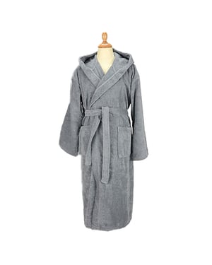 ARTG Robe med huva för damer/damer (Antracitgrått)
