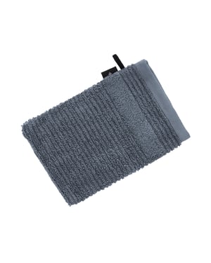 Vossen Morgen Badstof Washandschoen (Donkergrijs)