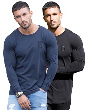 Bound By Honour | 2 Pack Mens Long Sleeve T-Shirt