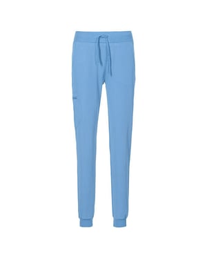 Exner Unisex Vuxen Stretch Släta Byxor (Ljusblå)