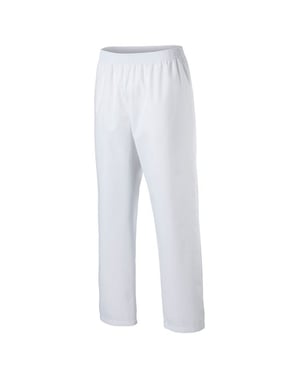 Exner Unisex Vuxen Tygbyxor (Vit)