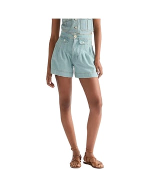 Wrangler Country estate short pale denim