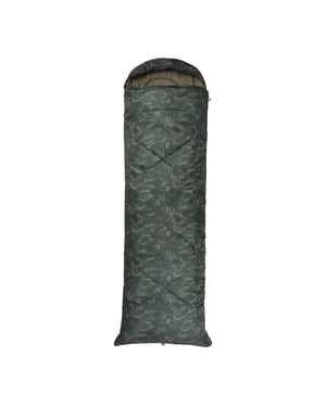 Mountain Warehouse Apex Camo Square Slaapzak voor tussenseizoen (Donkere Khaki)