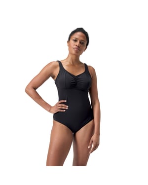 Speedo Dames/Dames Shaping AquaNite One Piece Zwempak (Zwart)