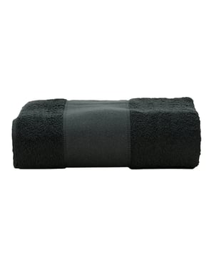 ARTG Print-Me Grote Handdoek (Zwart)