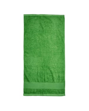 Fair Towel Gezellige biologische badhanddoek (Grasgroen)
