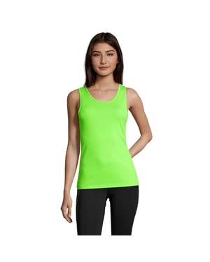 SOLS Dames/Dames Sporty Tank Top (Neon Groen)