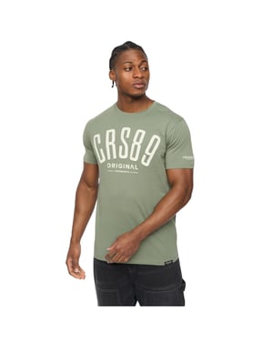 Crosshatch Herr Hallfell T-shirt (Oliv)