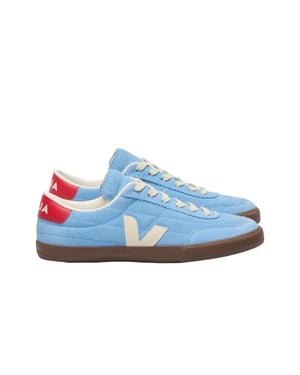 VEJA PANENKA SUEDE TRAINER AQUA/PIERRE/BARK