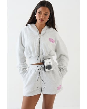 DSGN Studio Sport Bubble Boxy Crop Hoodie