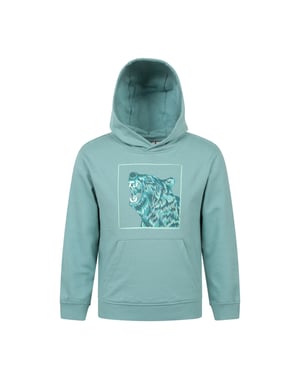 Mountain Warehouse Kinderen Bear Glow In The Dark Hoodie (Lichtblauw)