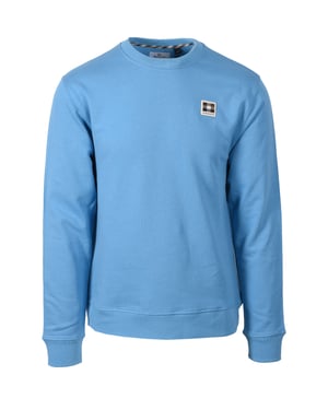 AQUASCUTUM BADGE CREWNECK SWEATSHIRT AVIO