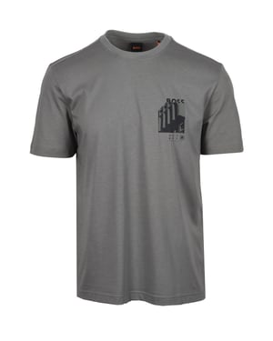 Boss Orange TE_BOARD T-SHIRT OPEN GREY