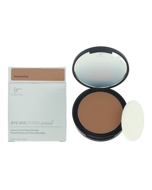 It Cosmetics Bye Bye Pores Airbrush Finish Pressed Powder 9g Translucent Deep
