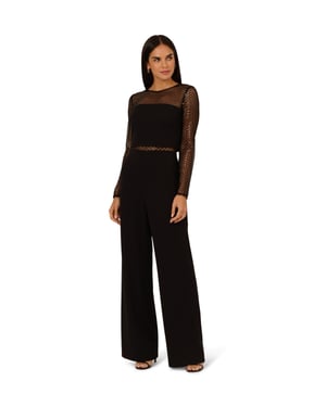 Knit Crepe Jumpsuit