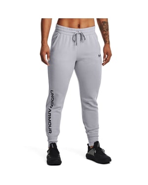 Women's Under Armour Fleece Joggers in Grey