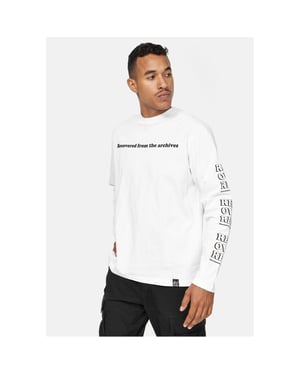 Men's Character Retro Lettering Crew Neck T-Shirt in Archive Retro