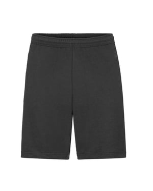Fruit of the Loom Heren Lichtgewicht Shorts (Zwart)