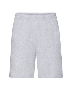 Fruit of the Loom Lichtgewicht uniseks shorts voor volwassenen (Heide Grijs)