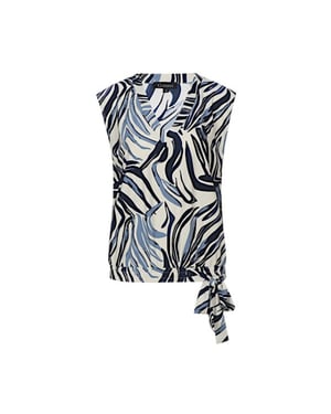G-Maxx Top karla sand/light jeans blue