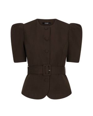 Ibana Blouse korte mouw 302630081 tonia