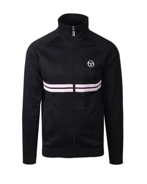 SERGIO TACCHINI DALLAS TRACK TOP BLACK/LIGHT LILAC