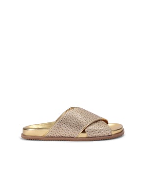 Kurt Geiger London Fabric Footbed Sandal Sandals