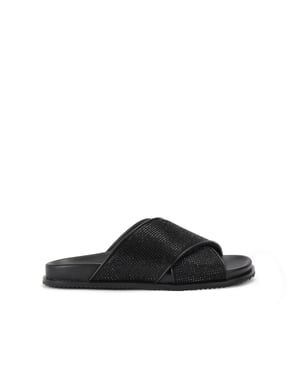 Kurt Geiger London Fabric Footbed Sandal Sandals