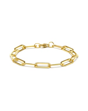 Luxenter Armband met 18-karaats geelgoud afwerking - Siazar