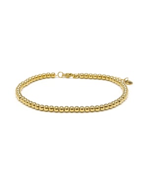 Luxenter Armband met 18-karaats geelgouden afwerking - Garsao