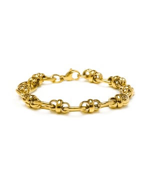 Luxenter Armband met 18-karaats geelgouden afwerking - Laneda