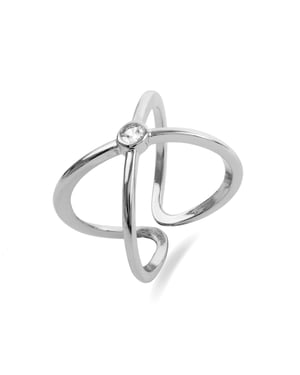 Luxenter ring met zilveren afwerking - Rai