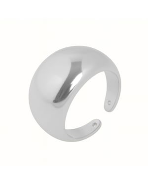 Luxenter Ring met rhodiumafwerking - Tanys