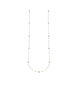 Luxenter Ketting met witte parel, afgewerkt in 18-karaats goud - Xyaz
