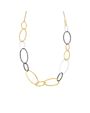 Luxenter Ketting met 18-karaats geelgouden afwerking - Lingi