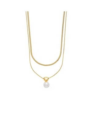 Luxenter Ketting met 18-karaats geelgouden afwerking - Cerya