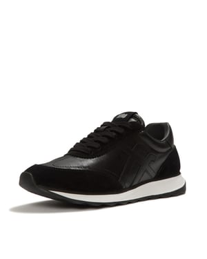 FitFlop Retro-q ff metallic-fabric/suede sneakers
