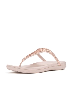 FitFlop Solay mixed-crystal toe-post sandals