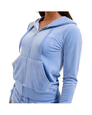 Juicy Couture Robertson hoodie met ritssluiting